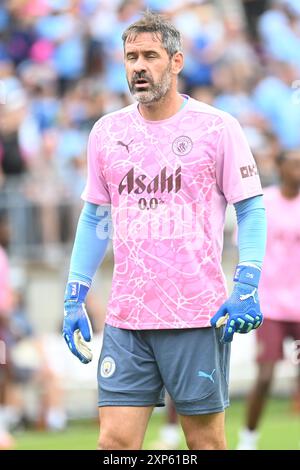 3. August 2024: Manchester City Torhüter Scott Carson (33), bevor er in Columbus (Ohio) gegen Chelsea spielte. Brent Clark/Cal Sport Media Stockfoto