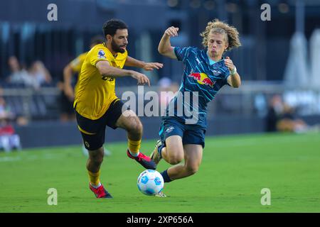 Fort Lauderdale, USA, 8. August 2024 Wolverhampton Wanderers / RB Leipzig, Credit: Chris Arjoon/American Presswire Stockfoto