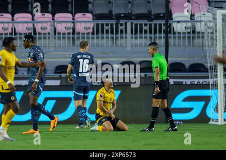 Fort Lauderdale, USA, 8. August 2024 Wolverhampton Wanderers / RB Leipzig, Credit: Chris Arjoon/American Presswire Stockfoto