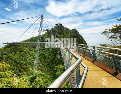 Langkawi Sky Bridge in Malaysia Stockfoto