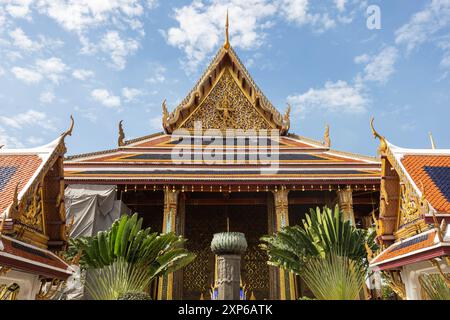 Großer Palast und Tempel des Smaragd-Buddha Stockfoto