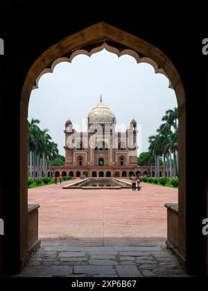 Safdarjung Grab in Süd-Delhi/Indien Stockfoto