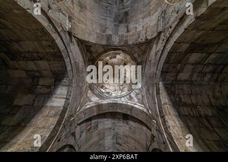 Susuz Caravanserai, erbaut von Giyaseddin Keykubad bin Keyhusrev, liegt an der Antalya Burdur Straße. Susuz kervansarayi Stockfoto