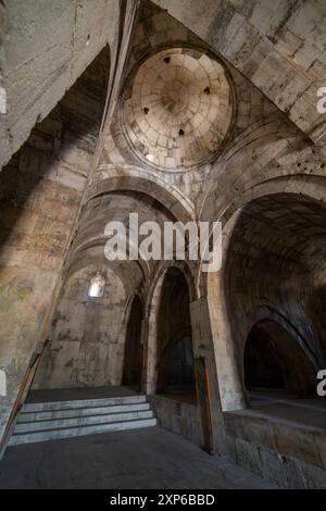 Susuz Caravanserai, erbaut von Giyaseddin Keykubad bin Keyhusrev, liegt an der Antalya Burdur Straße. Susuz kervansarayi Stockfoto