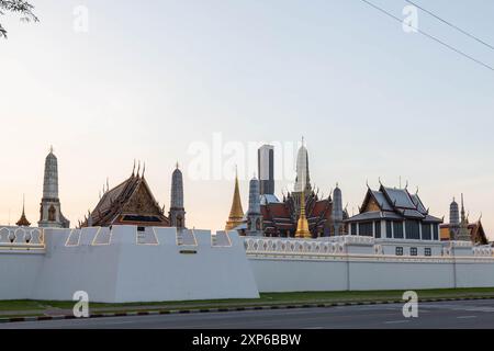 Großer Palast und Tempel des Smaragd-Buddha, Jim Thompsons Mu Stockfoto