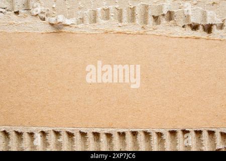 Abstrakter Papierhintergrund aus Pappe Stockfoto