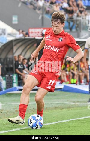 MATTEO TRAMONI (PISA) während Pisa SC vs Inter - FC Internazionale, Freundschaftsfußballspiel in Pisa, Italien, 02. August 2024 Stockfoto