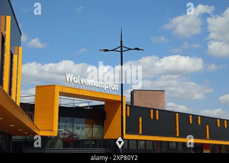 Bahnhof Wolverhampton Stockfoto