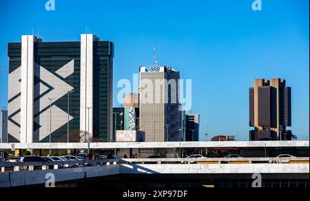 Zentralbank von Brasilien, Bank von Brasilien, BRB Stockfoto