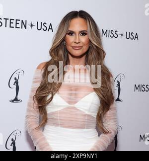 Los Angeles, USA. August 2024. Keltie Knight nimmt am 4. August 2024 an der 73. Miss USA Pageant im Peacock Theater in Los Angeles Teil. Foto: Crash/imageSPACE Credit: Imagespace/Alamy Live News Stockfoto