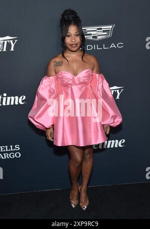 Hollywood, USA. November 2023. Dominique Fishback kam am 16. November 2023 in Hollywood zu Variety Power of Women 2023. © Lisa OConnor/AFF-USA.com Credit: AFF/Alamy Live News Stockfoto