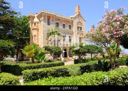 Palazzo Florio, Favignana, Sizilien, Italien Stockfoto