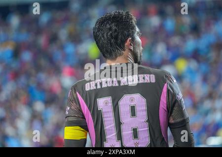 Orlando, Florida, USA, 30. Juli 2024, Manchester City FC Torhüter Stefan Ortega #18 während der FC-Serie 2024 im Camping World Stadium. (Foto: Marty Jean-Louis/Alamy Live News Stockfoto