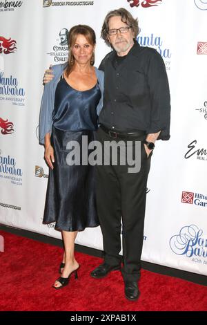 Burbank, USA. August 2024. LOS ANGELES - 2. August: Nancy Lee Grahn, Lane Davies bei der „Santa Barbara“ 40th Anniversary Reunion am 2. August 2024 im Colony Theater in Burbank, KALIFORNIEN (Foto: Katrina Jordan/SIPA USA) Credit: SIPA USA/Alamy Live News Stockfoto