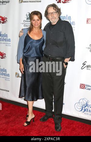 CA. 2. August 2024. Nancy Lee Grahn, Lane Davies bei Ankunft zur SANTA BARBARA 40th Anniversary Reunion, The Colony Theatre Company, Burbank, CA, 02. August 2024. Quelle: Priscilla Grant/Everett Collection/Alamy Live News Stockfoto