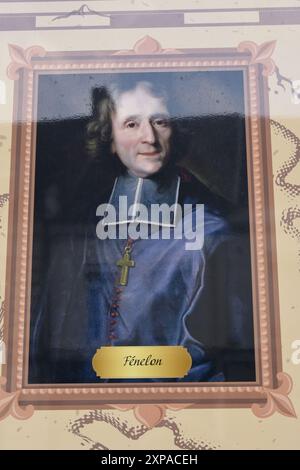 De Salignac de La Mothe-Fénelon, dit couramment Fénelon, surnommé « le Cygne de Cambrai », EST un homme d'église, théologien, pédagogue et éc Stockfoto