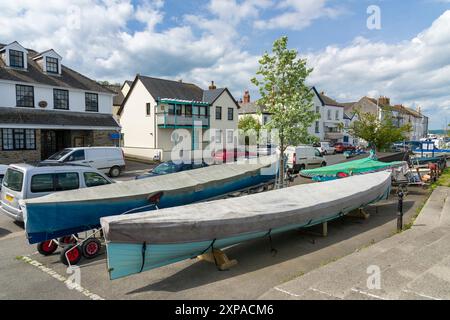 Appledore Quay an der Torridge Mündung, North Devon, England. Stockfoto