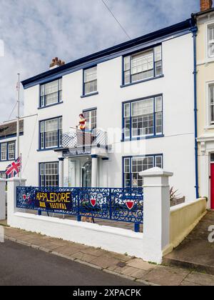 Das North Devon Maritime Museum im Küstendorf Appledore, North Devon, England. Stockfoto