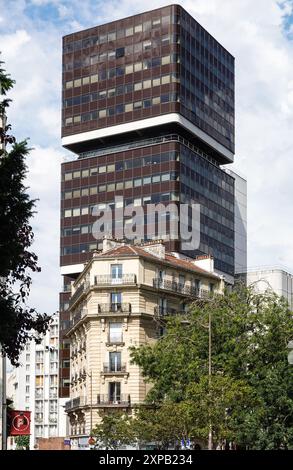 Paris, Universitätszentrum Pierre Mendès France // Paris, Universitätszentrum Pierre Mendès France Stockfoto