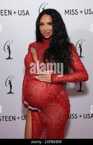 Los Angeles, ca. 4. August 2024. Natasha Graziano beim 73. Jährlichen Miss USA Pageanton am 4. August 2024 im Peacock Theater in Los Angeles, Kalifornien. Quelle: Faye Sadou/Media Punch/Alamy Live News Stockfoto