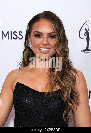 Los Angeles, ca. 4. August 2024. Susie Evans beim 73. Jährlichen Miss USA Pageanton am 4. August 2024 im Peacock Theater in Los Angeles, Kalifornien. Quelle: Faye Sadou/Media Punch/Alamy Live News Stockfoto