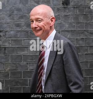 Pat McFadden, Kanzler des Herzogtums Lancaster in der Starmer Labour Party-Regierung, Downing Street, Großbritannien Stockfoto