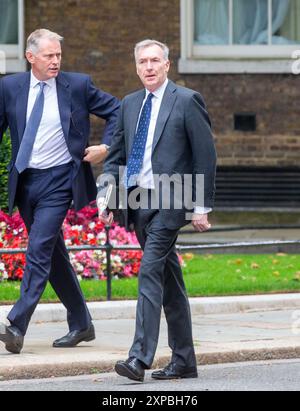 London, England, Großbritannien. August 2024. Der Stabschef der Verteidigung TONY RADAKIN kommt in der Downing Street 10 an. (Kreditbild: © Tayfun Salci/ZUMA Press Wire) NUR REDAKTIONELLE VERWENDUNG! Nicht für kommerzielle ZWECKE! Quelle: ZUMA Press, Inc./Alamy Live News Stockfoto