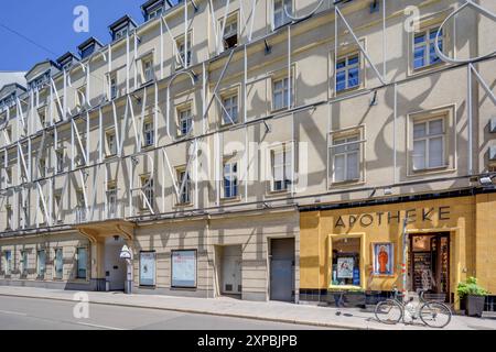 Wien, ehemaliges Hotel Victoria, Favoritenstraße 11, heute Technische Universität // Wien, ehemaliges Hotel Victoria, heute Teil der Technischen Universität Stockfoto