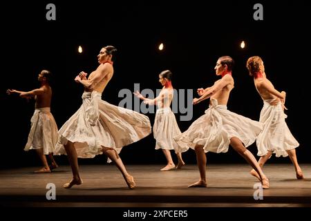 Edinburgh Schottland, Vereinigtes Königreich 05. August 2024. Grupo Corpo im Playhouse als Teil des Edinburgh International Festivals. Credit sst/alamy Live News Stockfoto