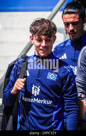 Otto Stange GER, Training Hamburger SV, Fussball, 2. Bundesliga, Saison 2024/2025, 05.08.2024 Foto: Eibner-Pressefoto/Marcel von Fehrn Stockfoto