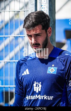 Marco Johansson GER, Training Hamburger SV, Fussball, 2. Bundesliga, Saison 2024/2025, 05.08.2024 Foto: Eibner-Pressefoto/Marcel von Fehrn Stockfoto