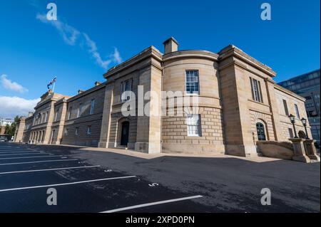 Das Parlament von Tasmanien ist die Zweikammerversammlung des australischen Bundesstaates Tasmania. Er folgt einem aus Westminster stammenden Parlament Stockfoto