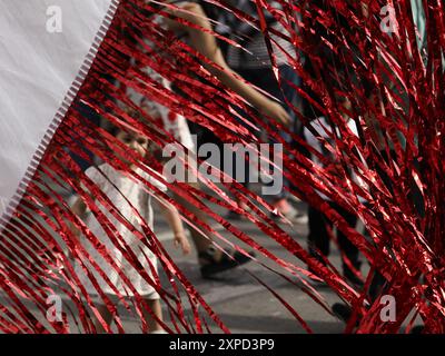 Nationale Demonstration der palästinensischen Solidarität, London, Vereinigtes Königreich, 03/08/24 Stockfoto