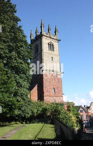 St. Julian's Church in Shrewsbury, Shropshire, England, Großbritannien Stockfoto