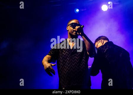 Mailand, Italien. April 2024. Simon Webbe von Blue tritt am 15. April 2024 bei der Fabrique Milan in Mailand auf. (Foto: Roberto Finizio/NurPhoto) Credit: NurPhoto SRL/Alamy Live News Stockfoto