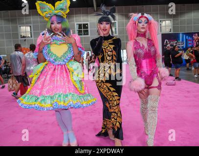 RuPaul's DragCon LA, Los Angeles, Kalifornien, Vereinigte Staaten von Amerika Stockfoto