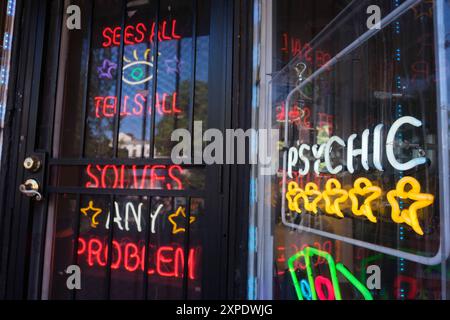 Fortune Teller, Hollywood, Los Angeles, Kalifornien, Vereinigte Staaten von Amerika Stockfoto