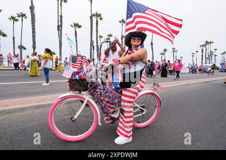 Independence Day Parade, Huntington Beach, Kalifornien, USA Stockfoto