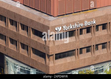 Yorkshire Bank im Stadtzentrum von Leeds Stockfoto