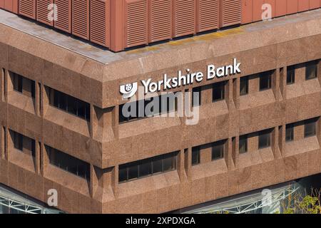 Yorkshire Bank im Stadtzentrum von Leeds Stockfoto