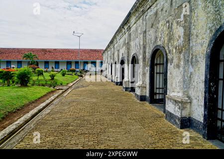 Benteng Marlborough Festung, Bengkulu Stadt, Indonesien Stockfoto