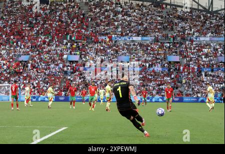 Marseille, Frankreich. August 2024. Olympisches Spiel 2024 in Paris, IQ-Folie-Finale, Marseille, Frankreich am 2024. August. Foto von Patrick Aventurier/ABACAPRESS. COM Credit: Abaca Press/Alamy Live News Stockfoto