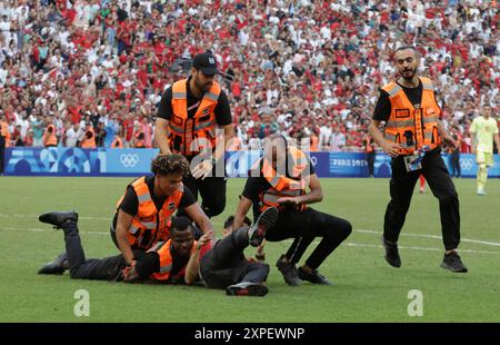 Marseille, Frankreich. August 2024. Olympisches Spiel 2024 in Paris, IQ-Folie-Finale, Marseille, Frankreich am 2024. August. Foto von Patrick Aventurier/ABACAPRESS. COM Credit: Abaca Press/Alamy Live News Stockfoto