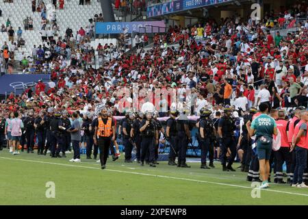 Marseille, Frankreich. August 2024. Olympisches Spiel 2024 in Paris, IQ-Folie-Finale, Marseille, Frankreich am 2024. August. Foto von Patrick Aventurier/ABACAPRESS. COM Credit: Abaca Press/Alamy Live News Stockfoto