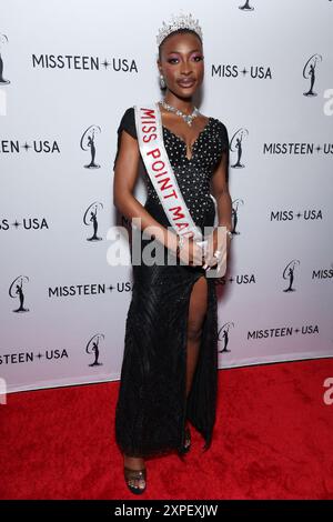 Los Angeles, USA. August 2024. Tolu nimmt am 4. August 2024 an der 73. Jährlichen Miss USA Pageant im Peacock Theater in Los Angeles Teil. Foto: Crash/imageSPACE Credit: Imagespace/Alamy Live News Stockfoto
