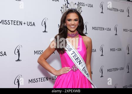 Addie Carver, Miss Teen, USA. , . In Los Angeles, Kalifornien. Foto: Crash/imageSPACE Credit: Imagespace/Alamy Live News Stockfoto