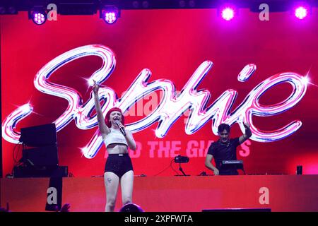 Auf dem Foto Sophie und die Riesen Stockfoto