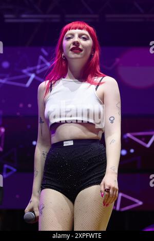 Auf dem Foto Sophie und die Riesen Stockfoto