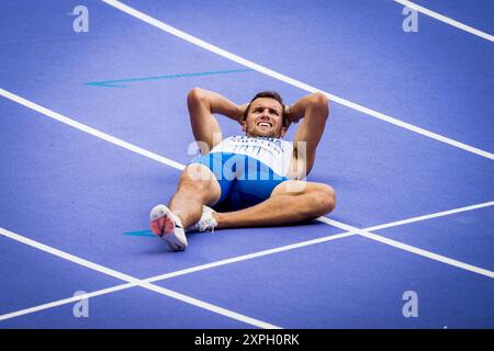 Paris, Frankreich. August 2024. VIT Muller (CZE) tritt 400 am 6. August 2024 bei den Olympischen Spielen in Paris an. Quelle: Jaroslav Svoboda/CTK Photo/Alamy Live News Stockfoto