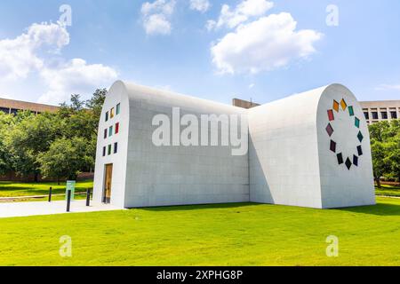 'Austin' (2018) von Ellsworth Kelly im Blanton Museum of Art, Austin, Texas, USA Stockfoto